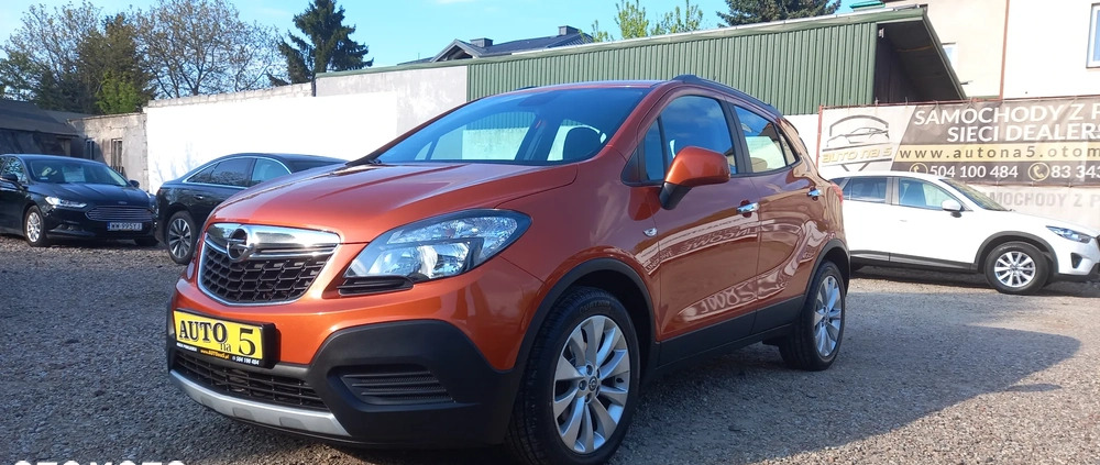 Opel Mokka cena 56900 przebieg: 112000, rok produkcji 2016 z Knurów małe 301